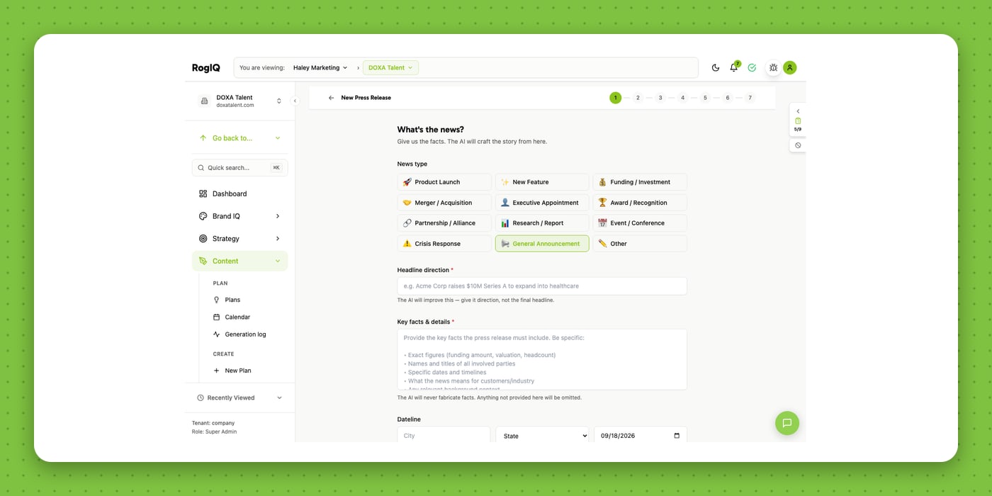 Press Releases — distribution